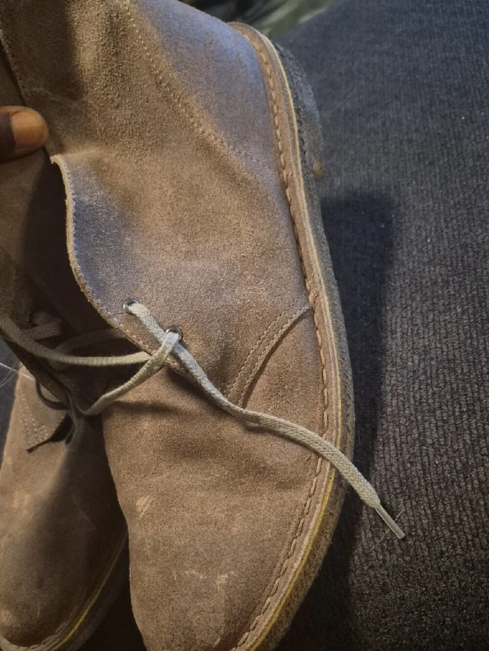 Clarks Men's Suede Chukka Boots in Brown